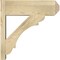 Ekena Millwork Olympic Rough Sawn Craftsman Outlooker, Douglas Fir, 8"W x 24"D x 24"H OUT08X24X24OLY04RDF - alternate 3